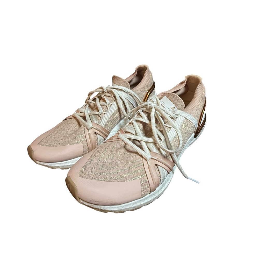 adidas Stella McCartney Ultraboost 20 Pink‎ Metallic Copper Sneakers Womens 9.5
